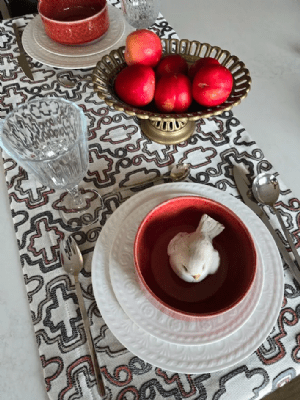 רנר שולחן סטפנל חמרה