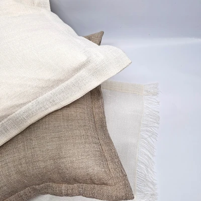 סט זוג כריות נוי פשתן סוואג'