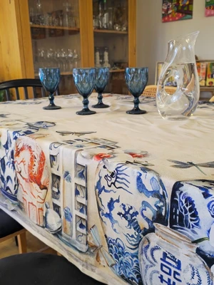 מפת שולחן דגם פורצלן