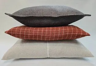 טריו משובץ אנגלי חמרה בשילוב אפור