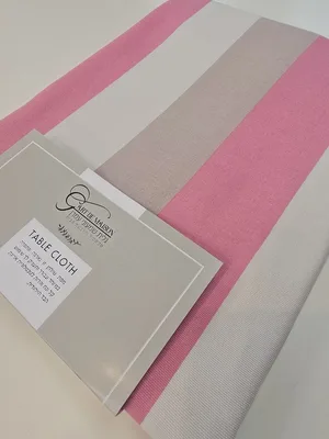 מפת שולחן ונוס פסים עבים