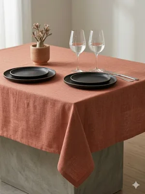 פשתן קורל טרקוטה